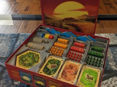 Catan Board Game Storage
