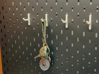 Pegboard Hooks for Metal Pegboard