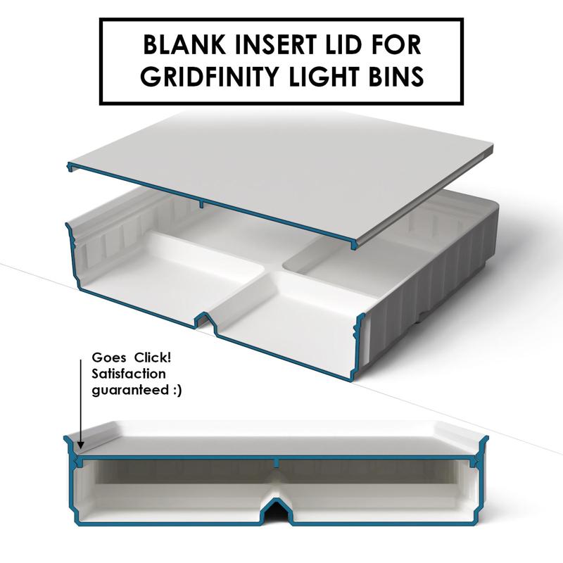 Blank Insert Lids