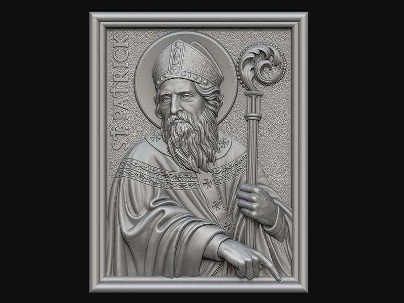 Saint Patrick Medallion