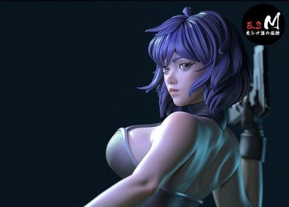 MOTOKO KUSANAGI  CHARACTER BY ESM