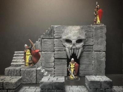 ScatterBlocks: Skull Gate (28mm/Heroic scale)