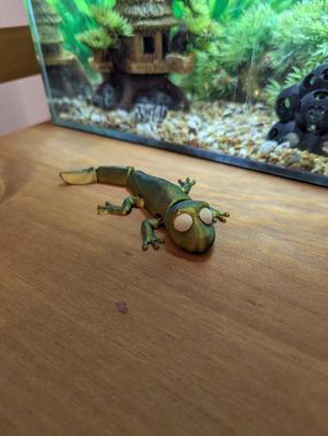 Cute Flexi Lizard with 3MF — NEW YEAR GIVEAWAY MODEL