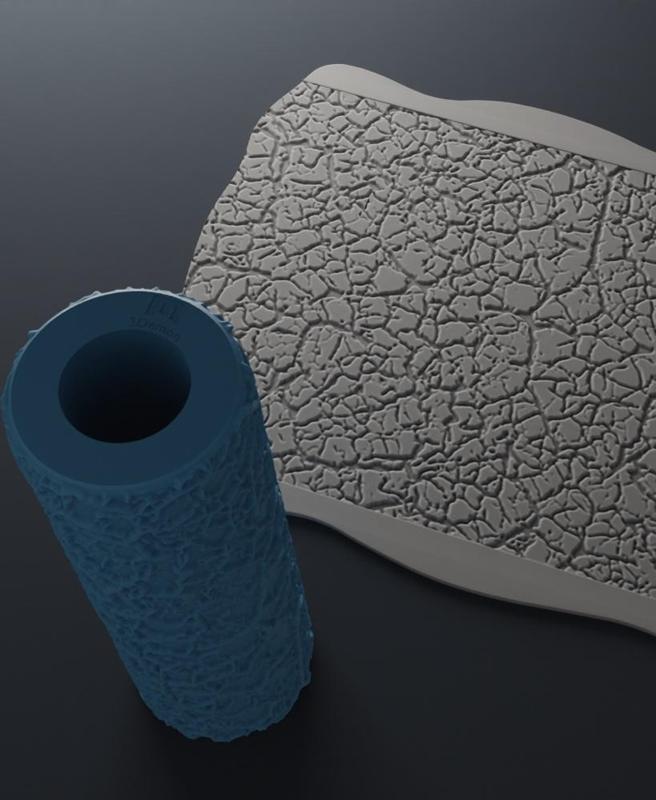 Texture Rollers Dragon and Fish Scales #10