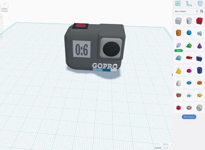 GoPro Hero 6 black.