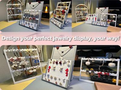 For Ur Love: Custom Multi-Level Earring Organizer