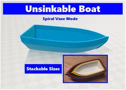 Unsinkable Boat – Spiral Vase Mode