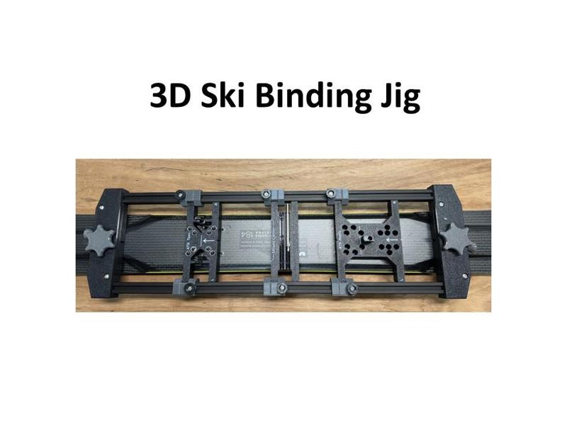 3D Ski Binding Jig
