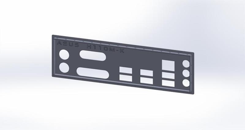 IO Shield Asus H110M-K