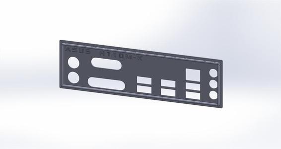 IO Shield Asus H110M-K