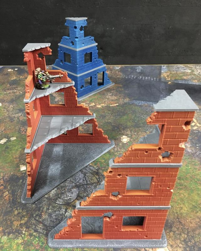 3D Printable E-Zee-Storage Ruins
