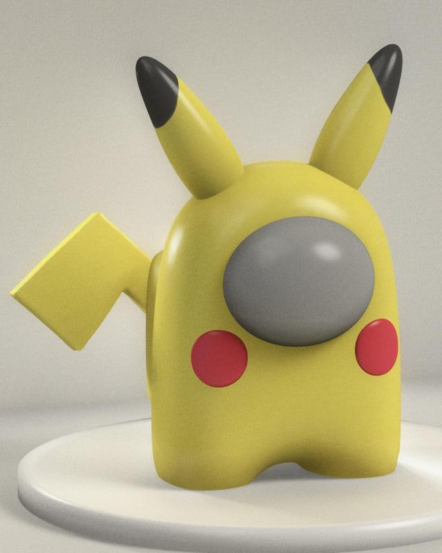 Pikachu – Among Us
