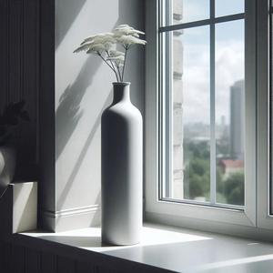 Minimalist Design tube vase “bottle neck”
