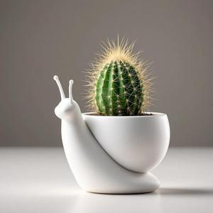 Cute Snail Planter – Decorative Pot & Vase