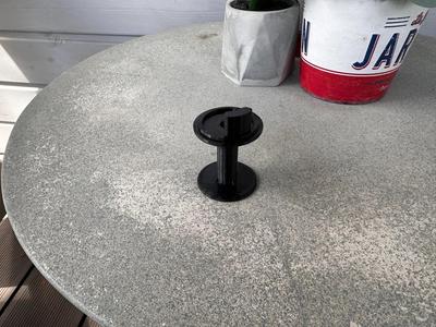 Jysk Trondheim hanging parasol spindle
