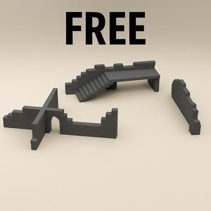 Free Wall Ruins – Modular 3D Printable Terrain for Tabletop, D&D, and Wargaming
