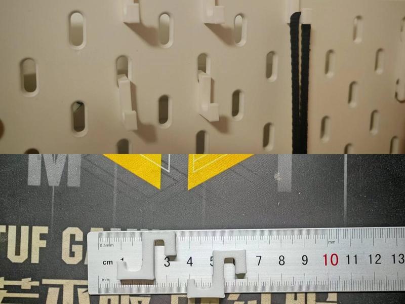 IKEA pegboard top small hook