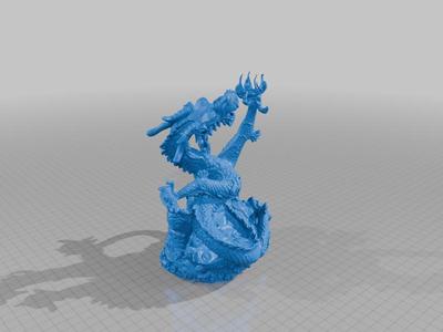 Lindworm without pearl plus separate pearl to allow pearl to be a different colour
