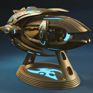 Protoss Carrier 3D Printing Model | Assembly