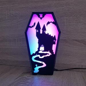HALLOWEEN COFFIN LED LAMP