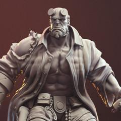 Hellboy 3D Printing Figurine | Assembly