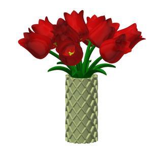 Decorative flower plant vase