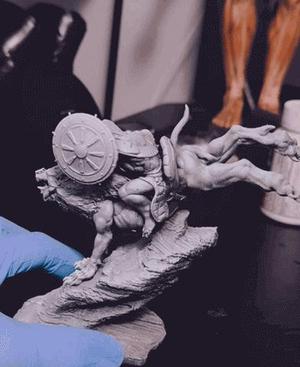 Warg Beast  Goblin Rider