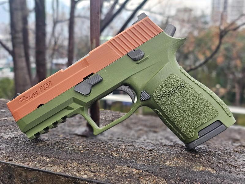 Sig Sauer P250 Toy pistol (No move or launch)