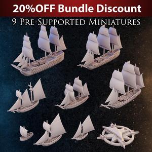 Sailing Fleet 1/700th Scale