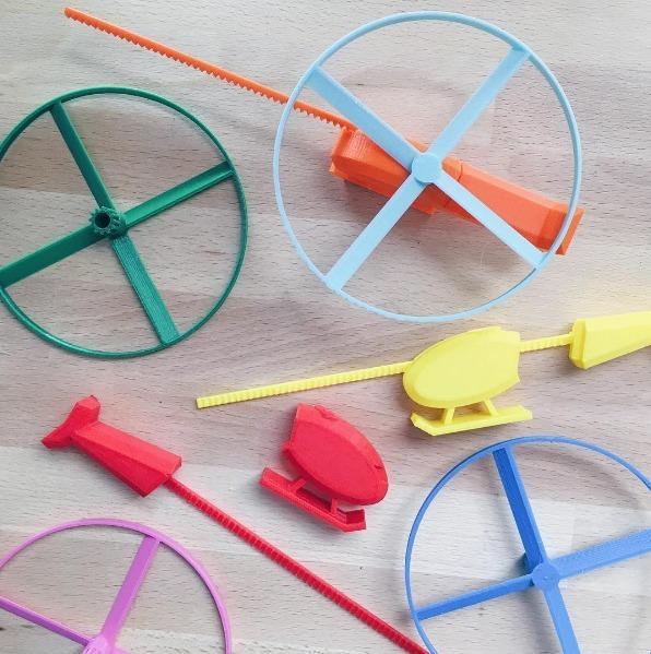Flying Helicopter Toy (OLD)