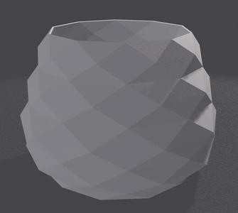 Low Poly Pot Vase