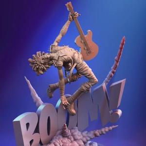 Spider-Punk Spiderverse STL files for 3D Printing | Assembly Model