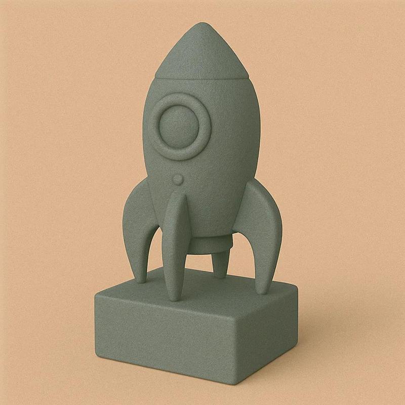 Cute lil’ Rocket Ship