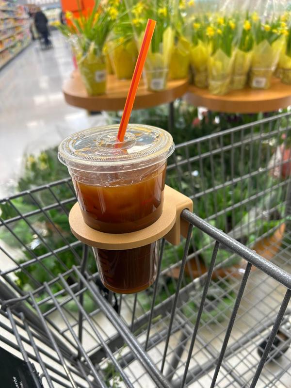 Shopping Cart Cup Holder