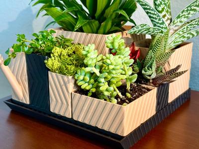 Gridfinity Modular Planter System