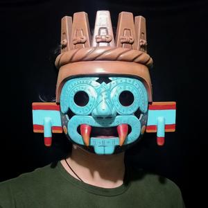 Traditional mask of Tlaloc