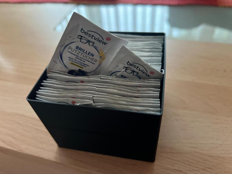 Spectacle Cleaning Cloth Box bestview / Rossmann