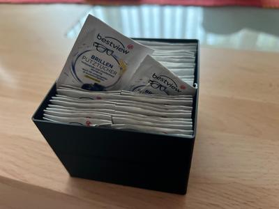 Spectacle Cleaning Cloth Box bestview / Rossmann