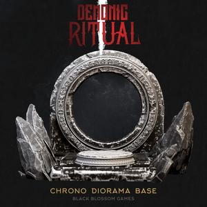DEM007 Chrono Diorama Base :: Demonic Ritual I :: Black Blossom Games