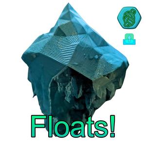 Lowpoly Iceberg (It Floats!!!)