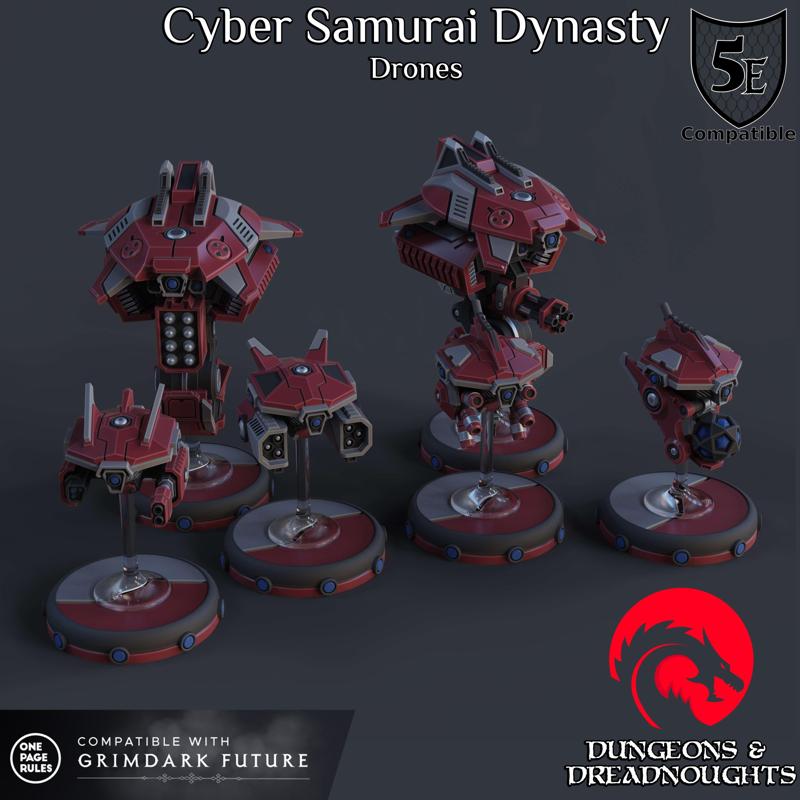 Drones – Cyber Samurai Dynasty