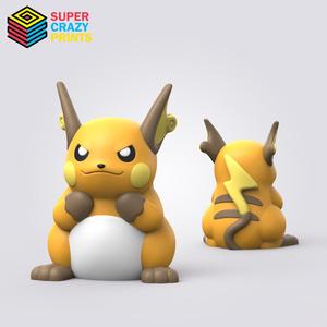 Raichu (Easy Print No Supports)