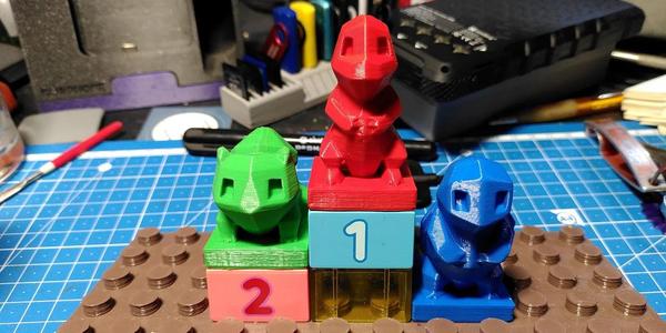 Low-poly Duplo Pokémon
