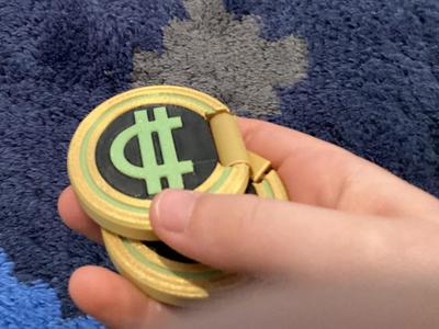 Fortnite Dill Bit Slider Fidget (Print In Place)