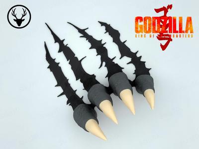 Godzilla Claws - Wall Mount