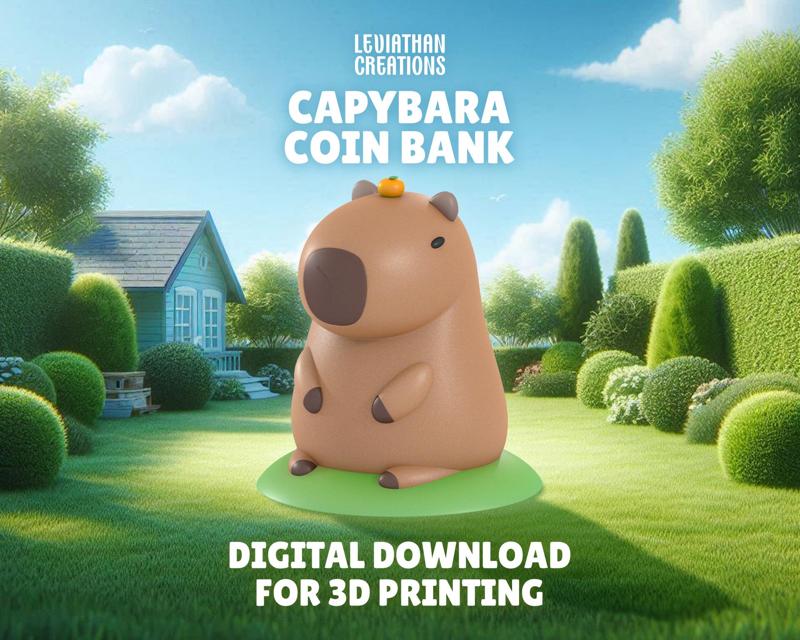 Capybara Coin bank