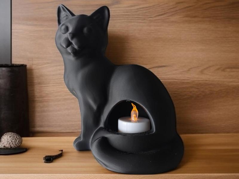 Feline Flame Haven