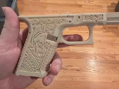 glock 19 fmda roman texture