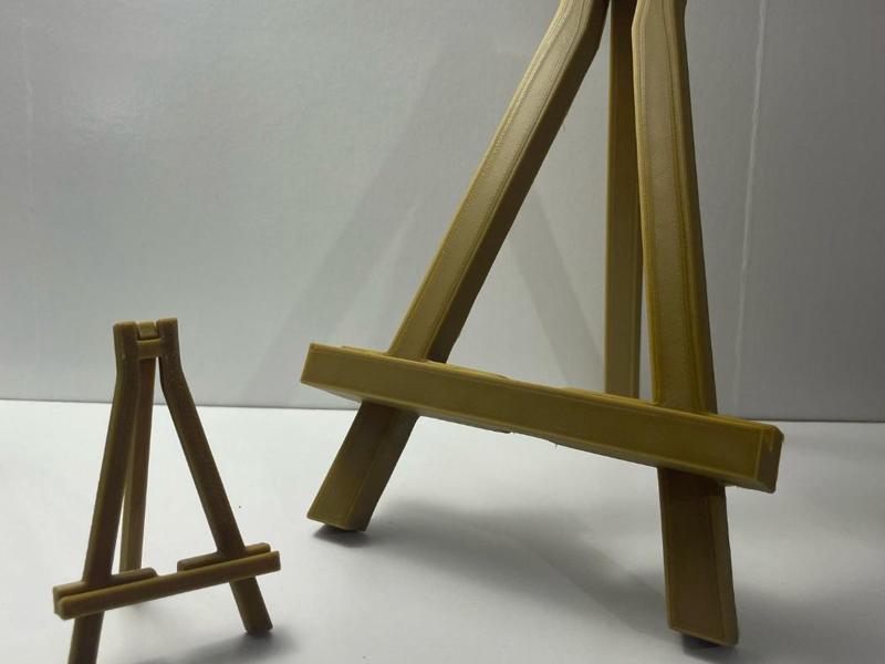 Print in plase easel (canvas stand)