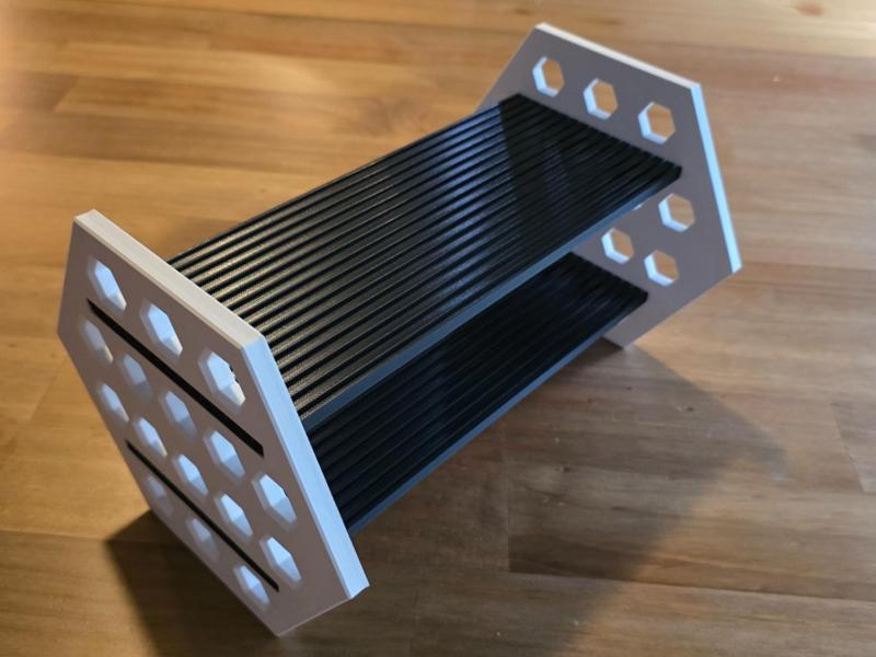 GeoHex Shelf – Modern Style for Any Space